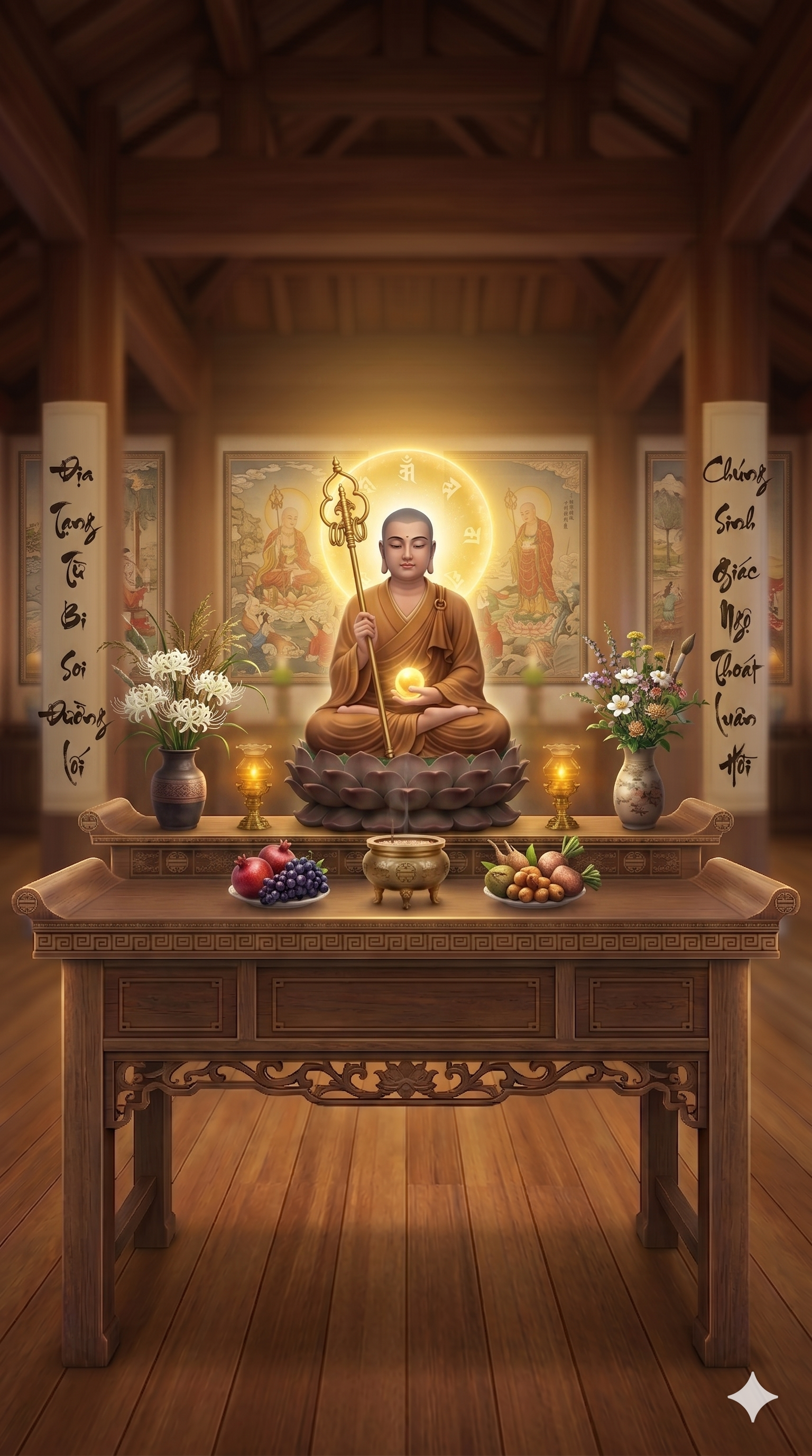Đức Bồ Tát Địa Tạng Vương
